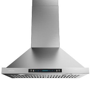 IKTCH 30" Wall Mount Range Hood, 900 CFM
