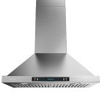 IKTCH 30" Wall Mount Range Hood, 900 CFM