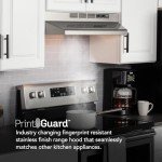 Stainless Steel Ductless Under-Cabinet Range Hood