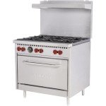 Vulcan SX36-6B 36", 6 Burner, Natural Gas Range