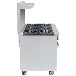 MoTak 36" Commercial Gas Range with 6 Burners