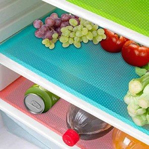 16-Piece Washable Waterproof Refrigerator Liner Mats