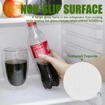 Washable Refrigerator Mats - 7 Pack, 12"x17.7