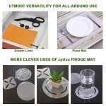 Washable Refrigerator Mats - 7 Pack, 12"x17.7