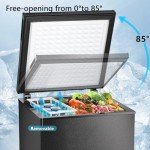 R.W.FLAME 3.5 Cu. Ft. Chest Freezer with Baskets