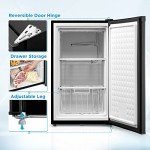 Midea 3.0 Cubic Feet Upright Freezer - Black