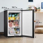 Midea 3.0 Cubic Feet Upright Freezer - Black
