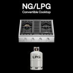 Empava 30" Natural Gas Slide-in Rangetop with Burners