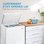 Midea 7.0 Cu Ft White Chest Freezer
