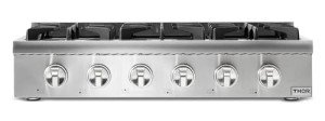 Thor Kitchen 36-Inch Gas Rangetop with 6 Burners