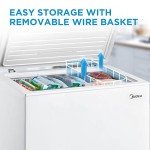 Midea 7.0 Cu Ft White Chest Freezer