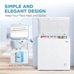 Midea 7.0 Cu Ft White Chest Freezer