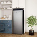 Frigidaire 6.5 cu ft Stainless Steel Upright Freezer