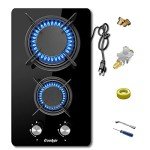 Cooksir 12-Inch Dual Fuel Gas Cooktop
