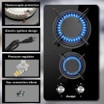 Cooksir 12-Inch Dual Fuel Gas Cooktop