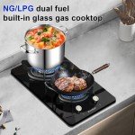 Cooksir 12-Inch Dual Fuel Gas Cooktop