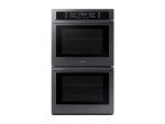 SAMSUNG 30" Smart Double Wall Oven - Black Stainless