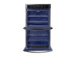 SAMSUNG 30" Smart Double Wall Oven - Black Stainless