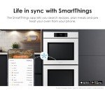 SAMSUNG 30" Smart Double Wall Oven - Black Stainless