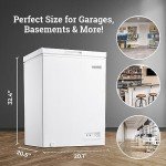 Igloo 3.5 Cu.Ft. Chest Freezer with Basket