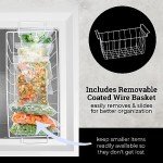 Igloo 3.5 Cu.Ft. Chest Freezer with Basket