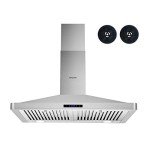 FIREGAS 30" Wall Mount Range Hood with Fan