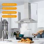 FIREGAS 30" Wall Mount Range Hood with Fan