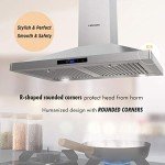FIREGAS 30" Wall Mount Range Hood with Fan