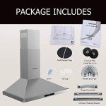 FIREGAS 30" Wall Mount Range Hood with Fan