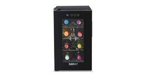 Cuisinart 8-Bottle Wine Cellar in Black