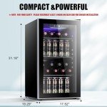 Antarctic Star 26-Bottle Wine and Beverage Cooler