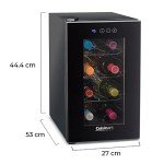 Cuisinart 8-Bottle Wine Cellar in Black