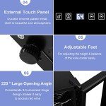 ROVSUN 18-Bottle Wine Fridge with Digital Control