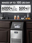 Joy Pebble V2.0 100 lbs Self-Cleaning Ice Maker