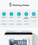 Ecozy Mini Countertop Dishwasher with Built-in Water Tank