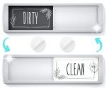 Stylish Dishwasher Magnet: Clean or Dirty Sign