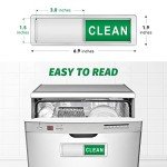 Clean Dirty Dishwasher Magnet Sign - Strong Adhesive