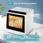 Compact Mini Portable Dishwasher with 5L Water Tank