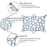 Silicone Dishwasher Net for Baby Items - Blue