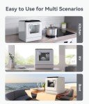 Ecozy Mini Countertop Dishwasher with Built-in Water Tank
