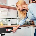 Clean Dirty Dishwasher Magnet Sign - Strong Adhesive