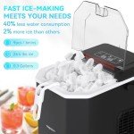MagicPlux Portable Countertop Ice Maker Machine