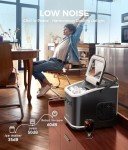 Ecozy Portable Ice Maker - Self-Cleaning, 9 Bullet Ice