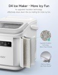 HiCOZY Portable Ice Maker – Ice in 6 Minutes