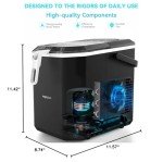MagicPlux Portable Countertop Ice Maker Machine
