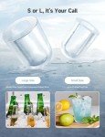 HiCOZY Portable Ice Maker – Ice in 6 Minutes