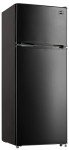 RCA Apartment Size Top Freezer Refrigerator - Black