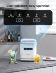 HiCOZY Portable Ice Maker – Ice in 6 Minutes