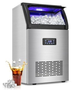 150LB Commercial Ice Maker with Storage Bin