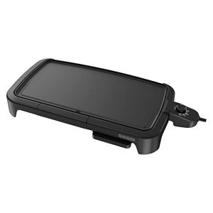 BLACK+DECKER 8-Serving Electric Griddle with Warming Tray